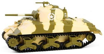 GREEN61050-B - Char SHERMAN M4 US Army 756e bataillon 1944 de la série BATAILLON 64 sous blister