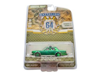 GREEN61050-E_VERT - DODGE Diplomat 1985 VERT U.S. Air Force Sécurity Police de la série BATAILLON 64 sous blister