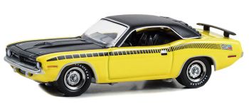GREEN62010-D - PLYMOUTH AAR'CUDA 1970 jaune de la série TV Graveyard carz 2012 sous blister