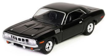 GREEN62020-F - PLYMOUTH Cuda 1971 du film John Wick Chapitre 4 2023 sous blister