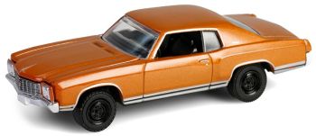GREEN62040-B - CHEVROLET Monte Carlo 1971 orange du film The Crow sous blister