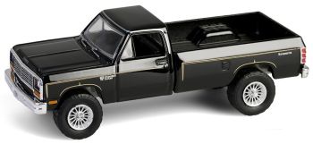 GREEN62040-C - DODGE Ram Power Prospector 1981 Noire de la série TV L'Agences tous risques sous blister