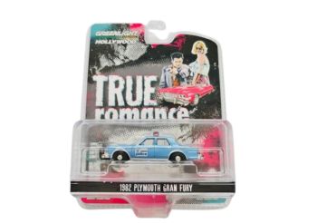 GREEN62040-D - PLYMOUTH Gran Fury 1982 Police du film TRUE ROMANCE sous blister