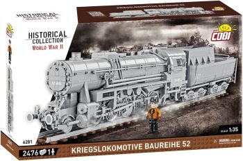 COB6281 - Locomotive KRIEGSLOKOMOTIVE Baureihe 52 - 2476 Pièces