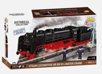 COB6286 - Locomotive à vapeur DR BR 03 avec fontaine à eau - 2721 Pièces