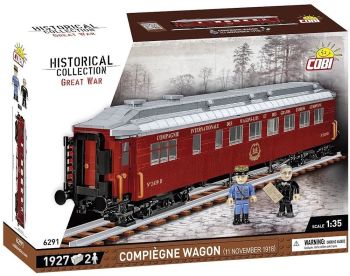 COB6291 - Wagon de Compiègne 11 Novembre 1918 - 1927 Pièces