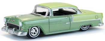 GREEN63080-A - CHEVROLET Bei Air 1956 vert de la série CALIFORNIA LOWRIDERS sous blister