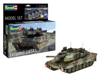 REV63360 - MODEL SET - Char LEOPARD 2A7A1 à assembler avec peinture