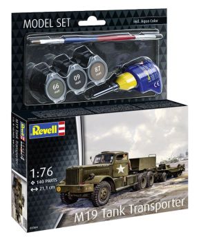 REV63364 - MODEL SET - Transporteur de chars M19 à assembler avec peinture