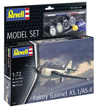REV63775 - MODEL SET - Avion de combat FAIREY Gannet AS.1/AS.4 à assembler avec peinture