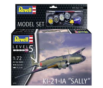 REV63797 - MODEL SET - Avion militaire Ki-21-IA SALLY à assembler avec peinture