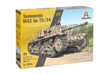 ITA6584 - Char Semovente M42 da 75/34 à assembler et à peindre