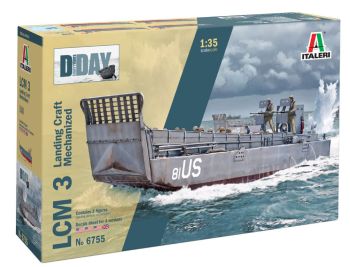 ITA6755 - Bateau militaire LCM 3 à assembler et à peindre
