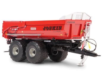 UH6804 - Benne JOSKIN Trans-KTP 22/50 2 Essieux Rouge Edition - Limité 1000ex.