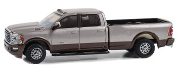 GREEN68040-F - DODGE Ram 3500 limited Longhorn 2023 gris  de la série SHOWROOM FLOOR sous blister