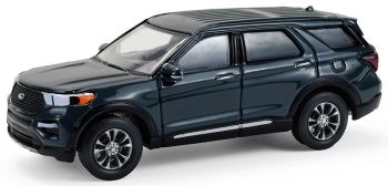 GREEN68070-D - FORD Explorer 2024 bleu pierre de la série SHOWROOM FLOOR sous blister