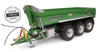 UH6815 - Remorque JOSKIN trans-KTP 27/65 3 Essieux Verte - Edition Limitée à 1000ex.