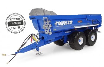 UH6818 - Remorque JOSKIN trans-KTP 22/50 2 Essieux bleu - Edition Limitée à 1000ex.