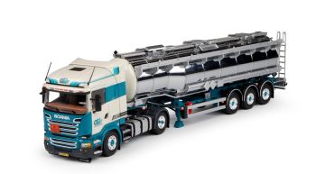 TEK68699 - SCANIA R13 4x2 avec remorque citerne 3 essieux OUDEN TANK TRANSPORT