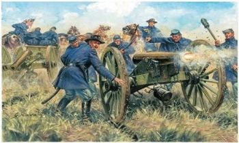ITA6038 - L'artillerie de l'union à assembler et à peindre