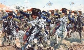 ITA6052 - Hussards Britanniques à peindre
