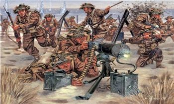 ITA6056 - Infanterie Britannique Juin 1944 à peindre