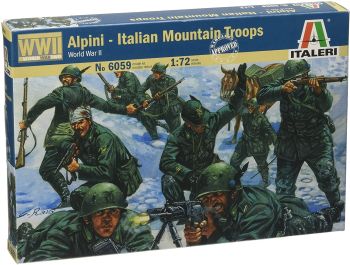 ITA6059 - Troupes de montagne italiennes Alpini à peindre