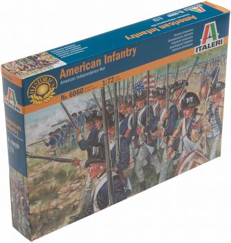 ITA6060 - Infanterie Américaine de 1775 à peindre