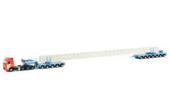 WSI10175 - VOLVO FH2 Globetrotter 8X4 Avec remorque module 12 Essieux SCHEURLE