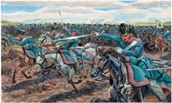 ITA6081 - Cavalerie prussienne à peindre