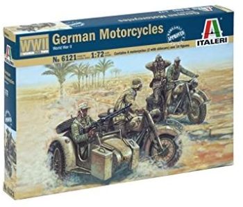 ITA6121 - Motos Allemandes à assembler et à peindre