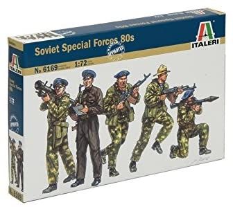 ITA6169 - Forces spéciales soviétiques des années 80 à peindre