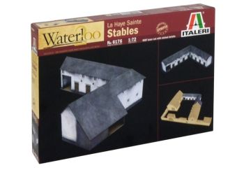 ITA6176 - WATERLOO (200ans) La Haye Sainte – écuries à assembler et à peindre