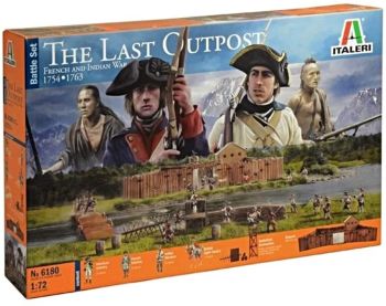 ITA6180 - La dernière sortie 1754-1763 Guerre Française et Indienne – Set de Bataille à assembler et à peindre