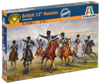 ITA6188 - 11e Hussards Britanniques à assembler et à peindre
