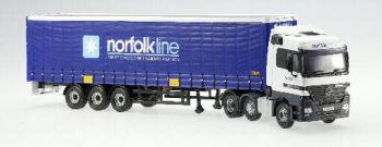 CORCC13806 - MERCEDES ACTROS Avec remorque savoyarde 3 Essieux NORFOLKLINE