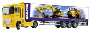 JOA373 - Camion RENAULT Magnum avec Semi-remorque KOMATSU