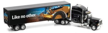 NOR55225 - PETERBILT 379 Avec remorque 2 Essieux niveleuse CATERPILLAR
