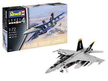 REV63834 - MODEL-SET Avion de chasse F/A-18F Super Hornet avec peinture à assembler