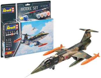 REV63879 - Model set Avion de chasse F-104 G Starfighter RN avec peinture à assembler