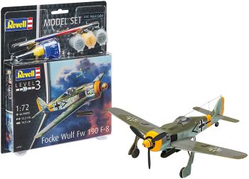 REV63898 - Model Set Focke Wulf Fw190 F-8 avec peinture à assembler