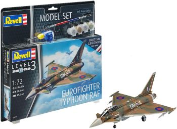 REV63900 - Model Set EUROFIGHTER TYPHOON graf avec peinture à assembler