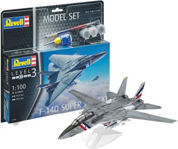REV63950 - Model set F-14D Super Tomcat avec peinture à assembler