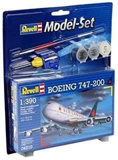 REV64210 - Model set Boeing 747-200 avec peinture à assembler