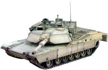 ITA6438 - Char ABRAMS M1 A1 HI à assembler et à peindre