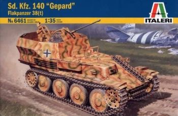 ITA6461 - Char SD.KFZ.140 FLAKPZ.GEPARD à assembler et à peindre