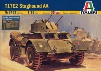 ITA6463 - Véhicule Blindé T17E2 STAGHOUND AA à assembler et à peindre