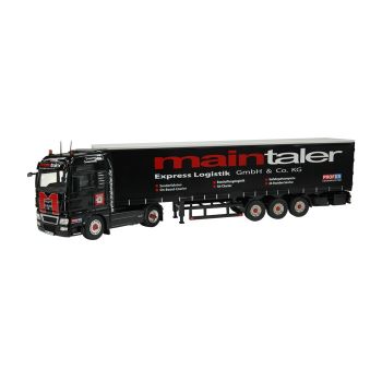 NZG848/01 - MAN TGX 4x2 Avec remorque 3 Essieux MAINTALER