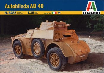 ITA6482 - Véhicule AUTOBLINDA AB 40 à assembler et à peindre