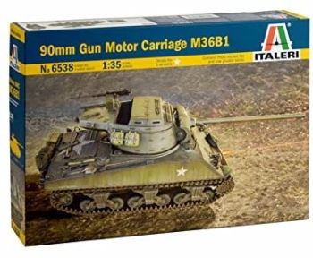 ITA6538 - Char pistolet de 90 mm M36B1 à assembler et à peindre